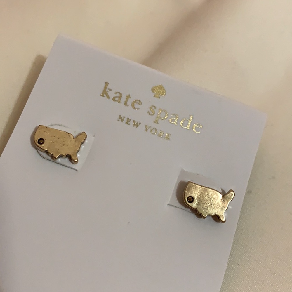 America Shaped Earrings